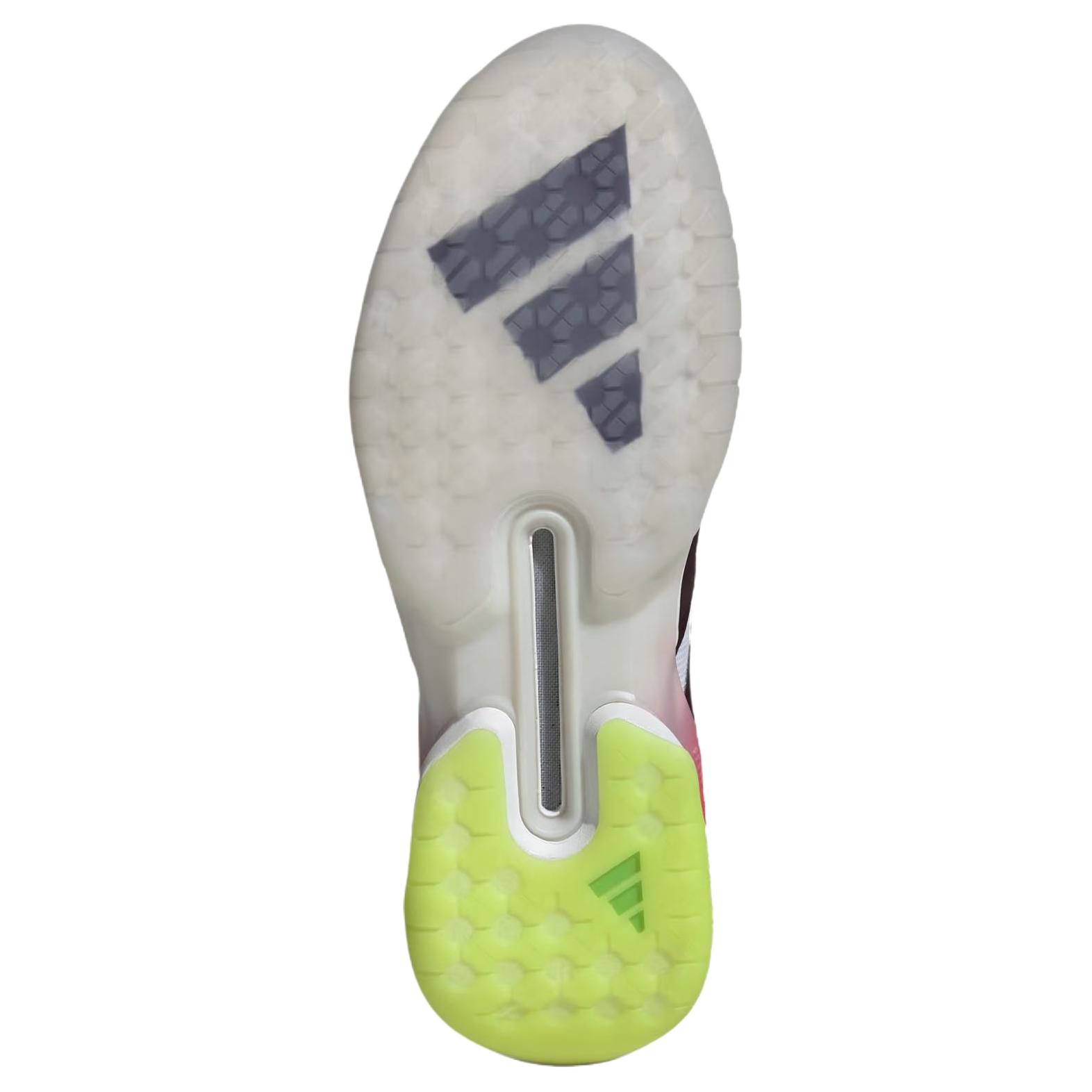 Adidas Adizero Abrasion Resistant Low top Training Shoes Men’s White Purple Pink