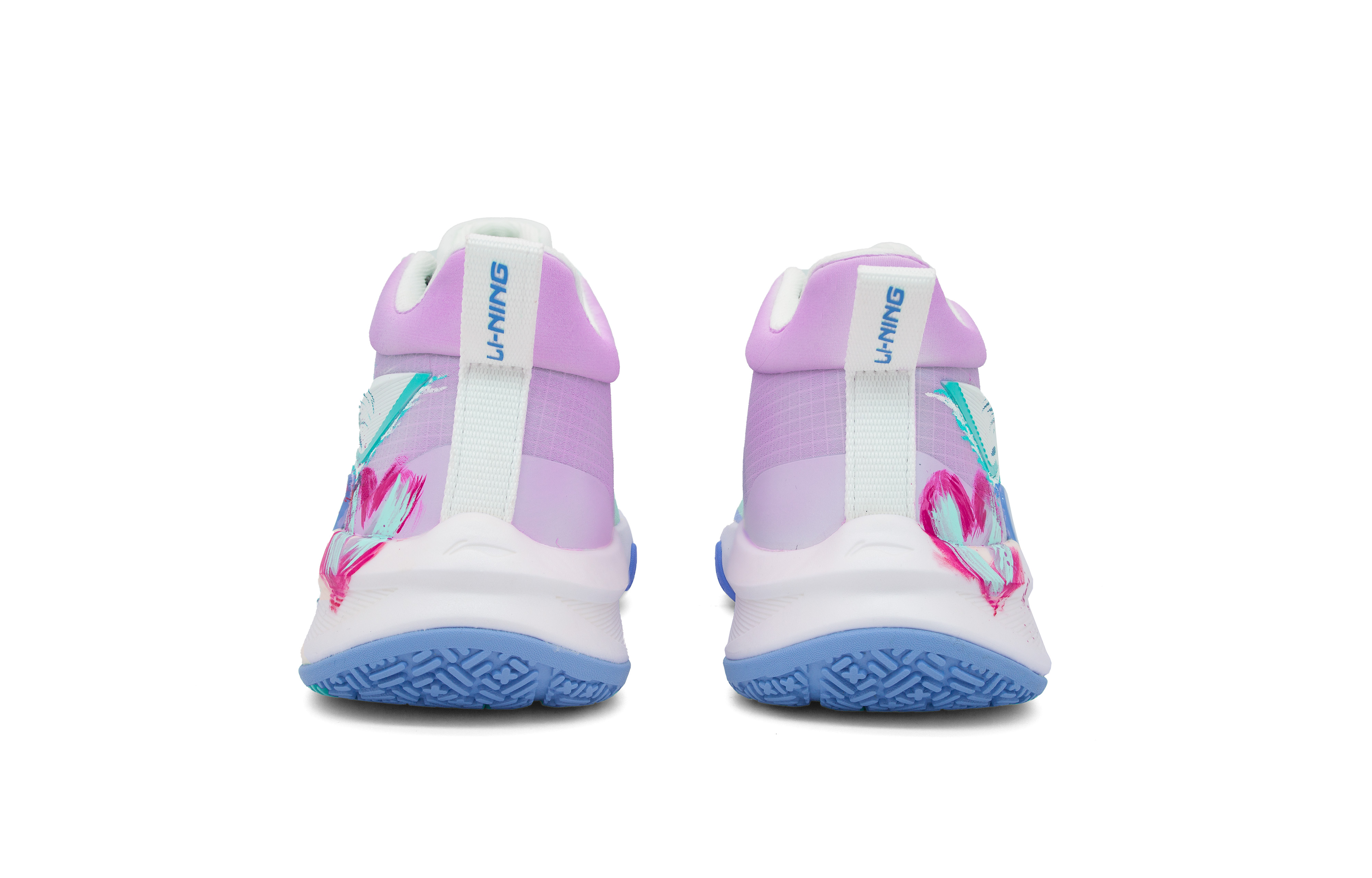 Li Ning Light Speed 1.5 Cushioning, Wear Resistant Low top Basketball Shoes Men’s Sky Blue
