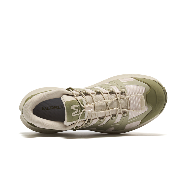 MERRELL FREE STRIDE Walk Cushioning Slip Resistant Hiking Shoes Men’s Green Khaki