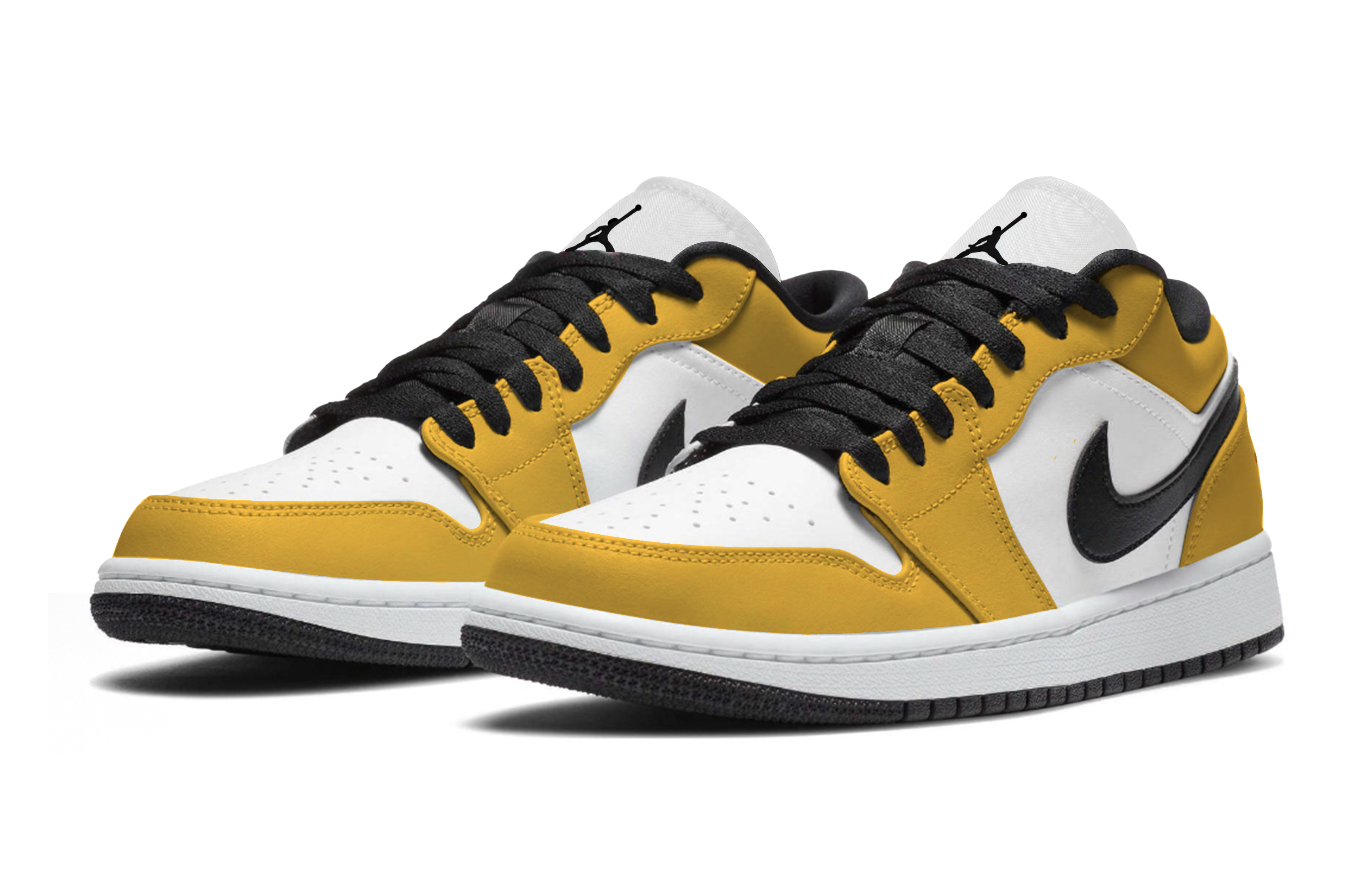 Jordan Air Jordan 1 Slip Resistant Abrasion Resistant Slip Resistant Abrasion Resistant Low top Skateboard Shoes Unisex