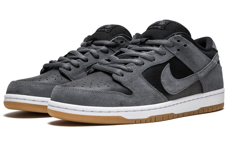 Кроссовки Nike Dunk SB Dark Grey (серо-черный) — Тёмно-серый — фото 3
