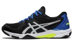 Asics Gel Rocket 10 Abrasion Resistant Low top Training Shoes Unisex Black Blue