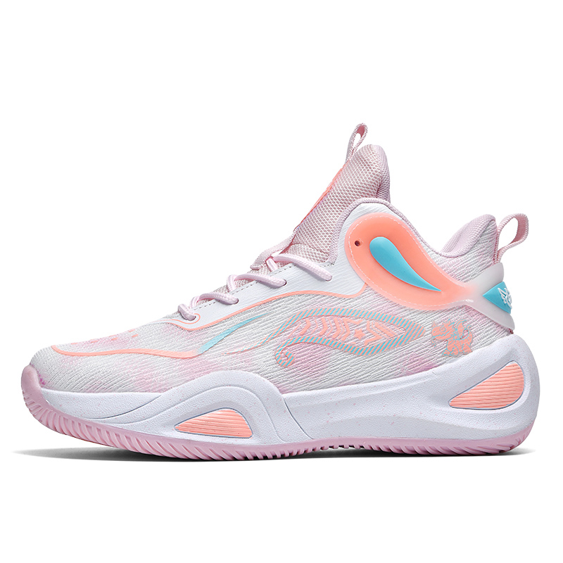 MEKY Rubber Slip Resistant Abrasion Resistant Mid top Basketball Shoes Unisex