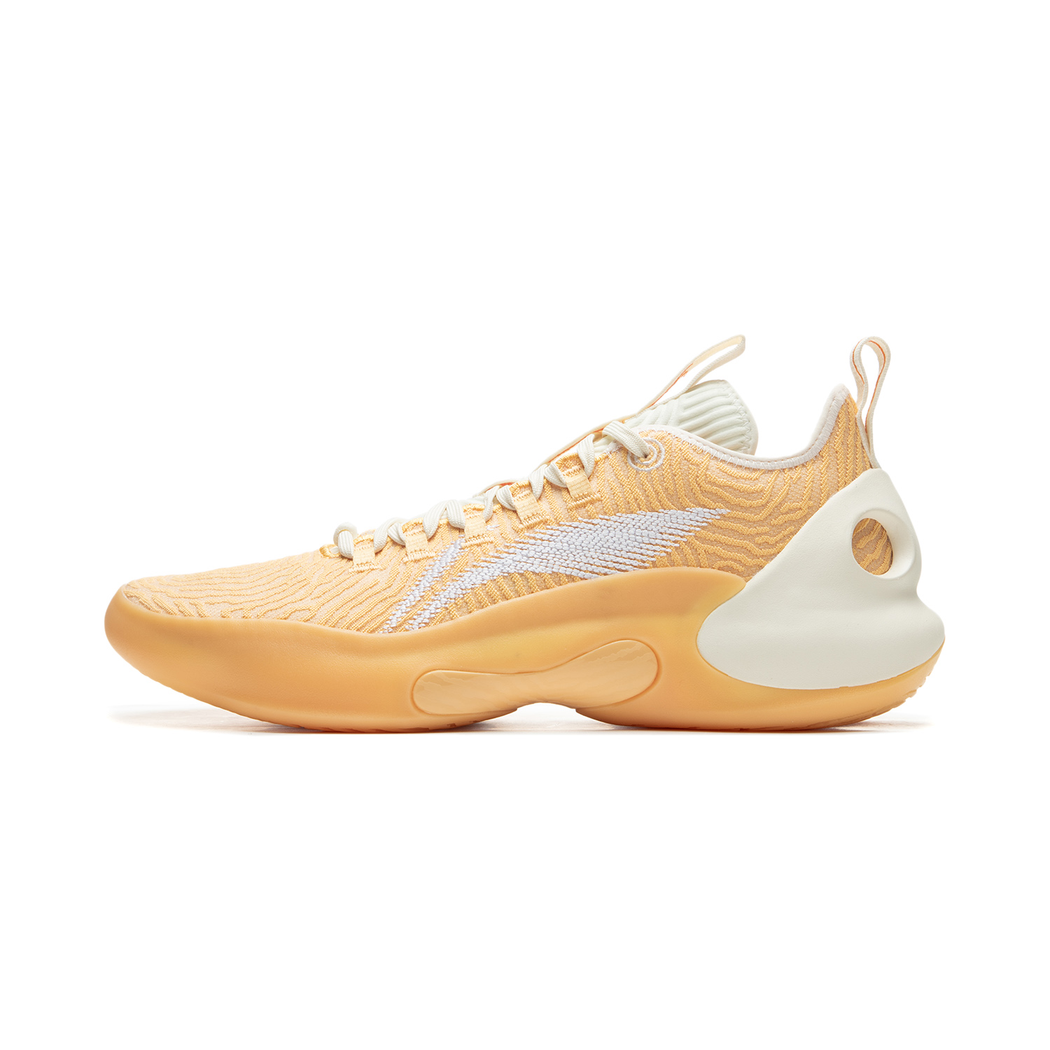 Li Ning Yushuai Ultra Low top Basketball Shoes Men's Soft Apricot Yellow