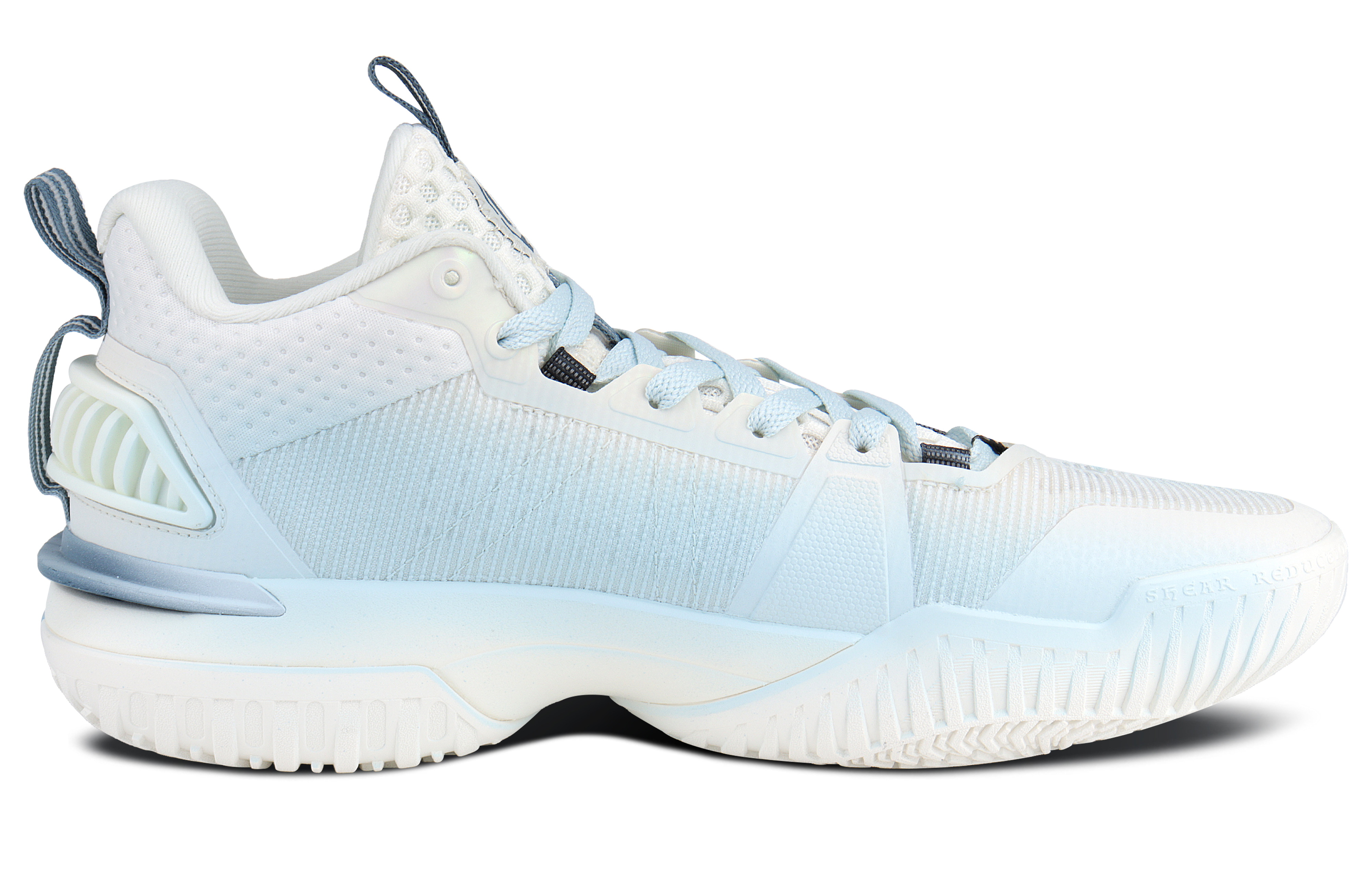 Li Ning Storm 2024 Cushioning Breathable Cushioning Breathable Low top Basketball Shoes Men’s Clearwater Blue