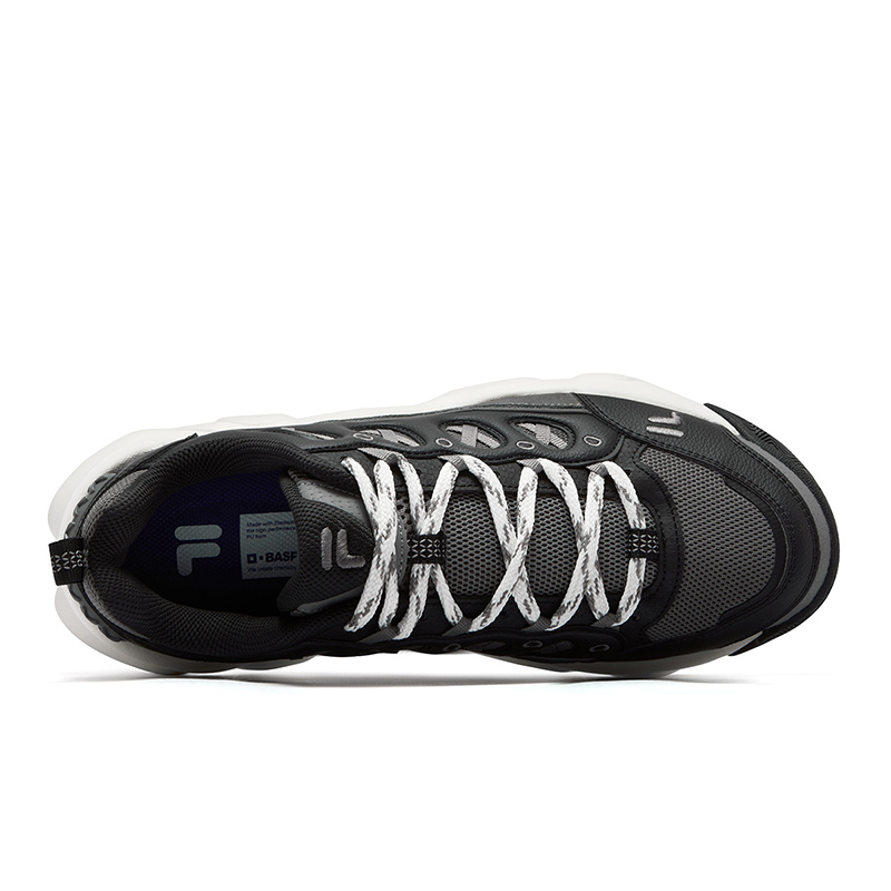 FILA FUSION WATERBEAR Bear Paw Shoe Vintage Basketball Shoes Men’s Black Gray