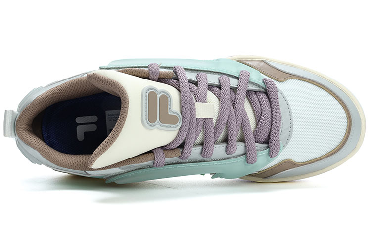 FILA FUSION Lifestyle Basketball Heritage Sneakers ‘Blue White Purple’ Women’s