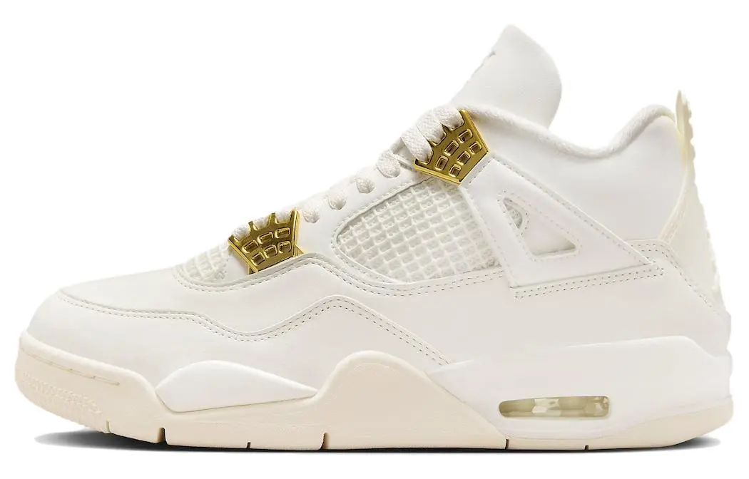 Air Jordan 4 WMNS "Metallic Gold"
