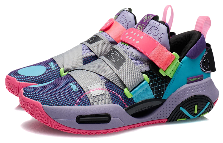 Li Ning All City 9 V2 Comfortable Textile, Synthetic Leather