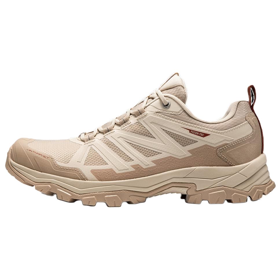 KAILAS Fabric Cushioning Slip Resistant Low top Hiking Shoes Women’s Brown