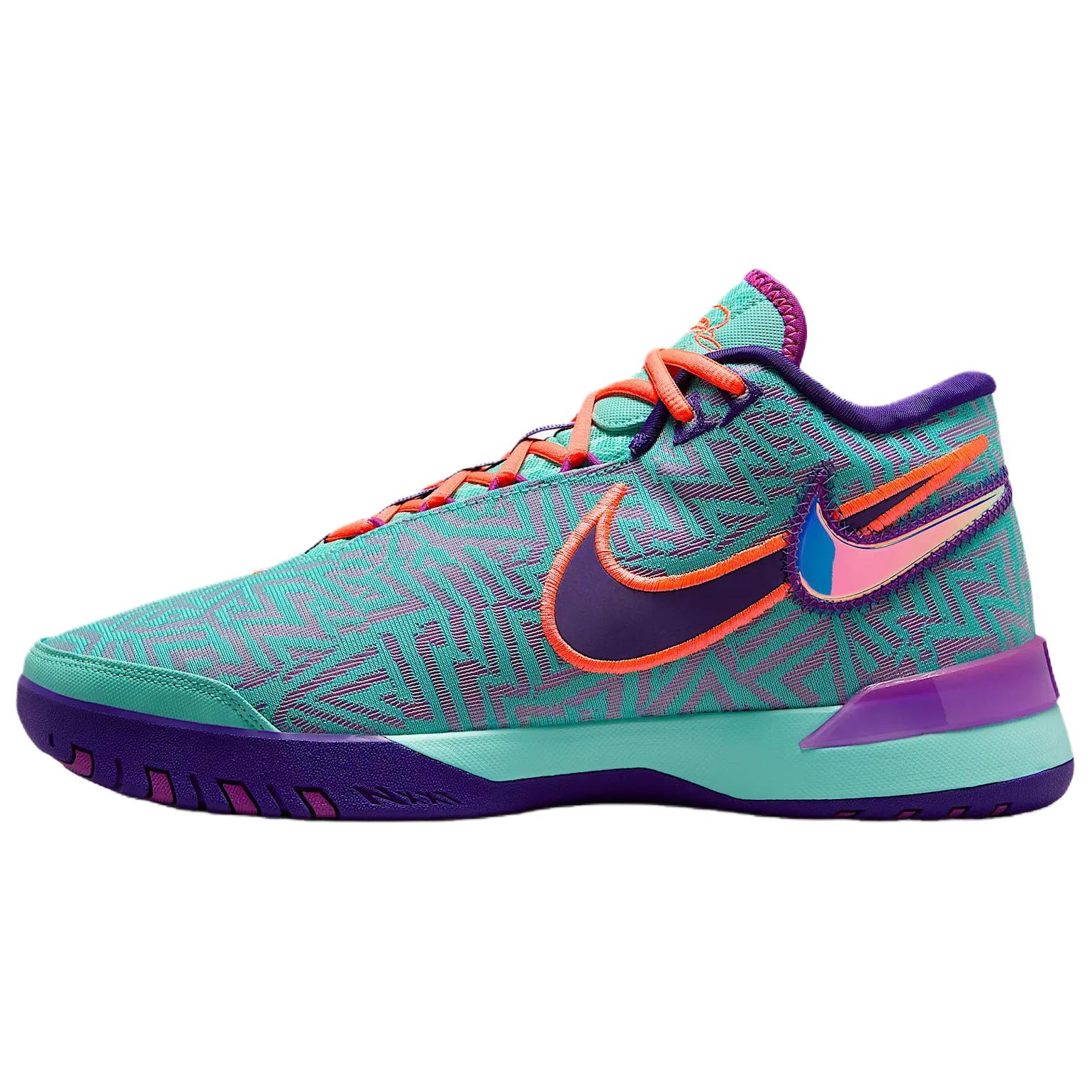 Nike LeBron NXXT Genisus Slip Resistant Abrasion Resistant Mid top Basketball Shoes Unisex Blue