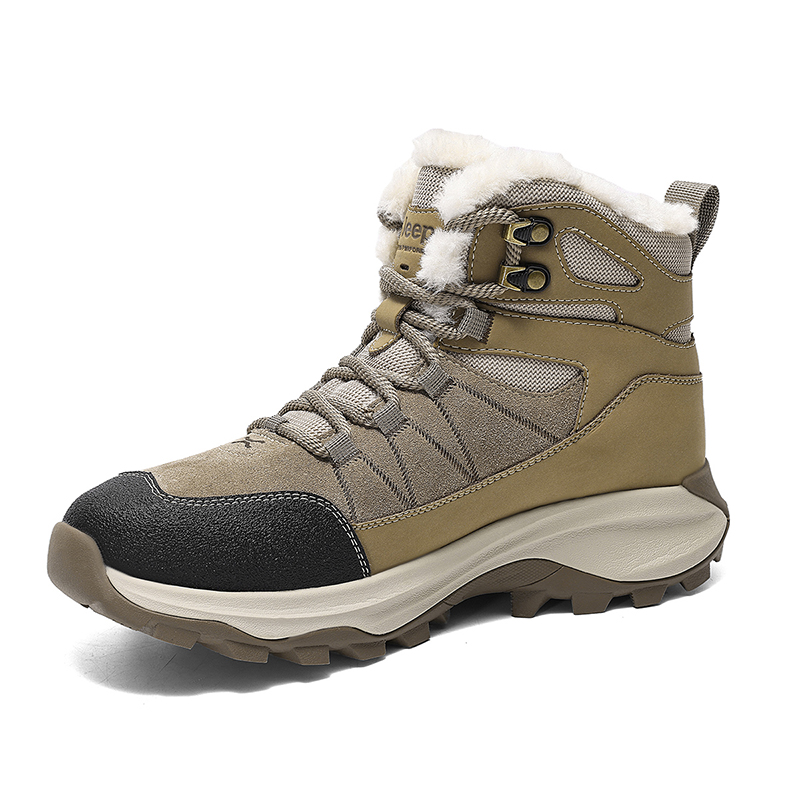 Jeep Cow Split Leather High top Hiking Shoes Men’s