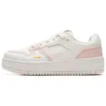 Li Ning Cheese Low top Skateboard Shoes Women's White Orange