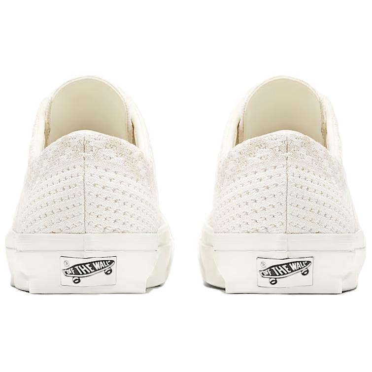 Vans Abrasion Resistant Low top Canvas Shoes Unisex White