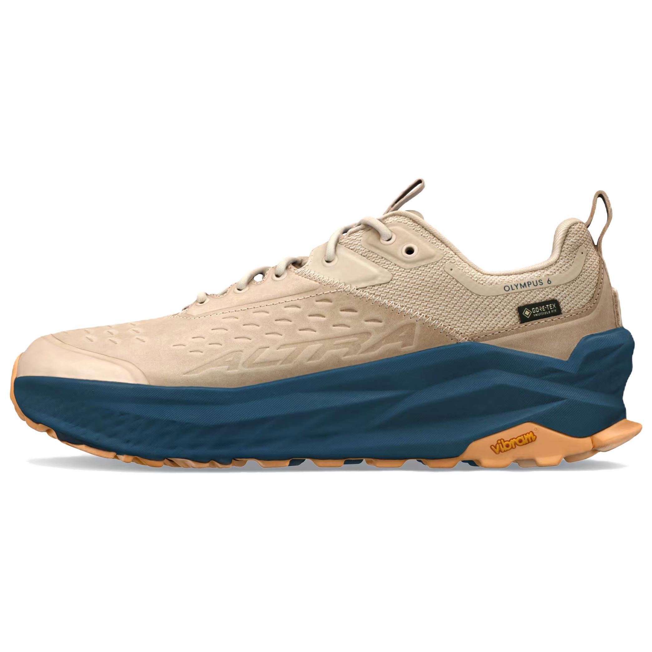 Altra OLYMPUS 6 Slip Resistant Abrasion Resistant Low top Mountaineering Shoes Men’s Beige