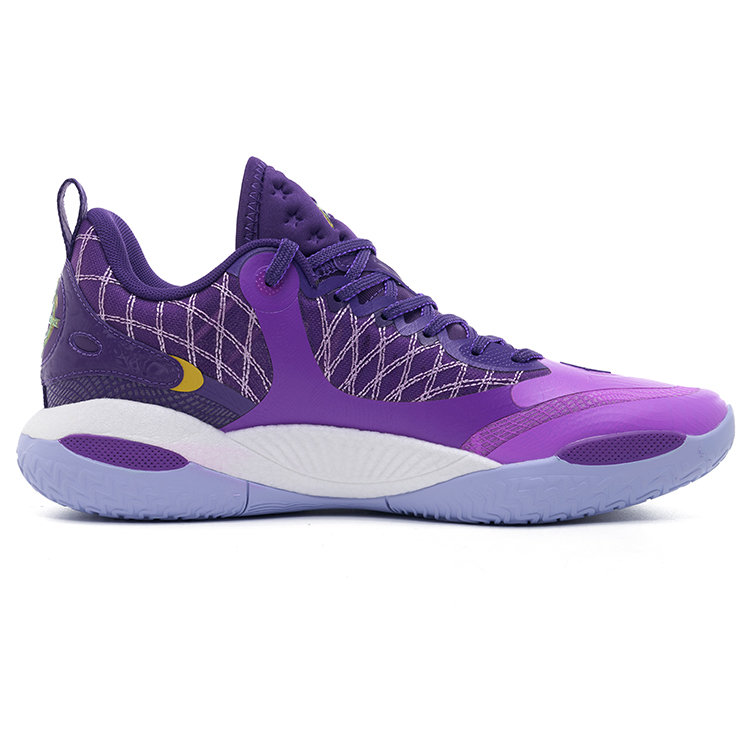 RIGORER Reaves 2 AR2 Purple Gold Cushioning Slip Resistant Abrasion Resistant Low top Xiu Dan Technology