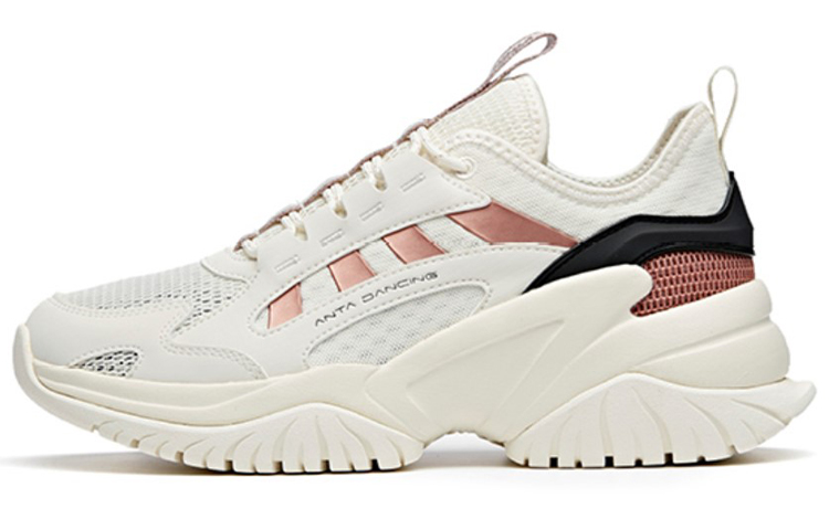 ANTA Training Shoes Women's Low Top White/Pink/Black