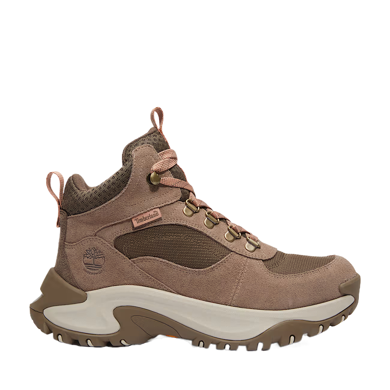 Timberland Maddsen Textile, Leather Abrasion Resistant Waterproof Wear resistant And Waterproof High top