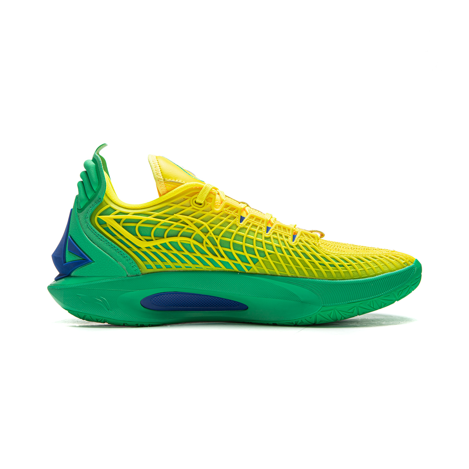 Li Ning JB3 Coverage Anti Rollover Low top Basketball Shoes Men’s Yellow Green