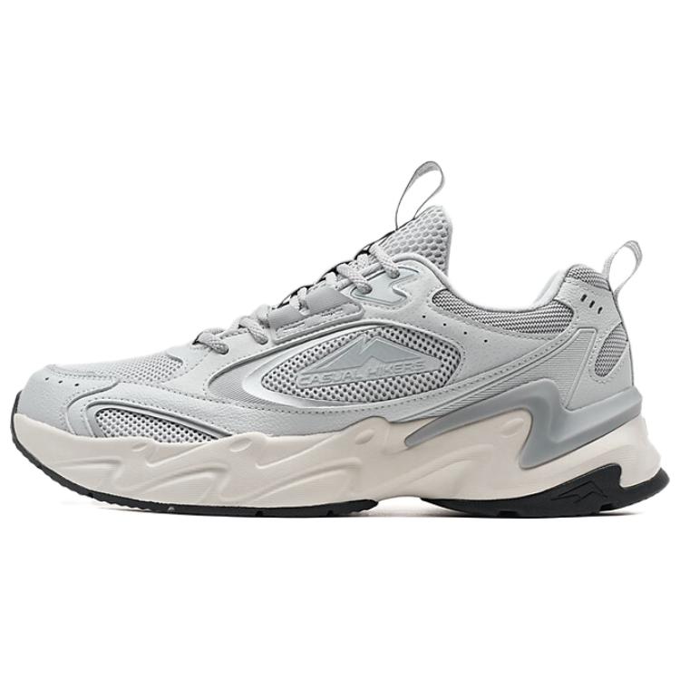 XTEP Lightweight Abrasion Resistant Coverage Low top Hiking Shoes Men’s Smoke Gray