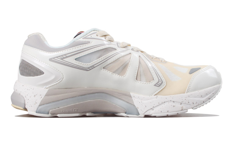 Li Ning Furious Rider 3 Comfortable Cushioning Low top Basketball Shoes Men’s White Gold