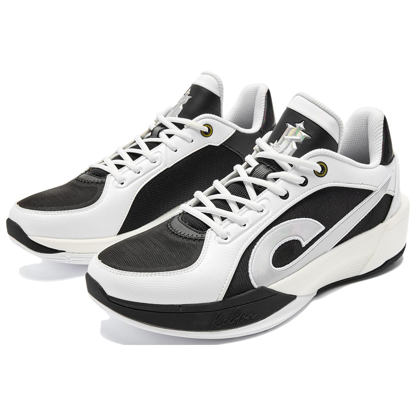 QIAODAN Kaiwu Low top Basketball Shoes Men’s Black White