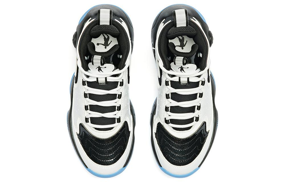 QIAODAN Cushioning High top Basketball Shoes Women’s Black White
