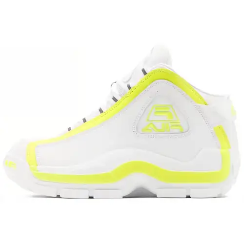 FILA Women's Grant Hill 2 'White Safety Yellow'