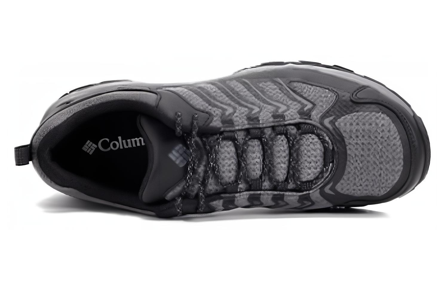 Columbia Cushioning Slip Resistant Abrasion Resistant Low top Hiking Shoes Men’s Black