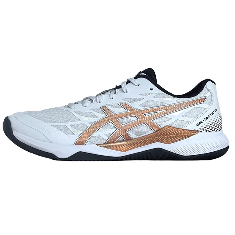 Asics Gel Tactic 12 Breathable Low top Training Shoes Unisex Silver