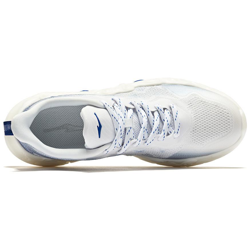 Erke Chaos 3.0 Cushioning Abrasion Resistant Cushioning, Wear Resistant Low top Training Shoes Men’s White Blue
