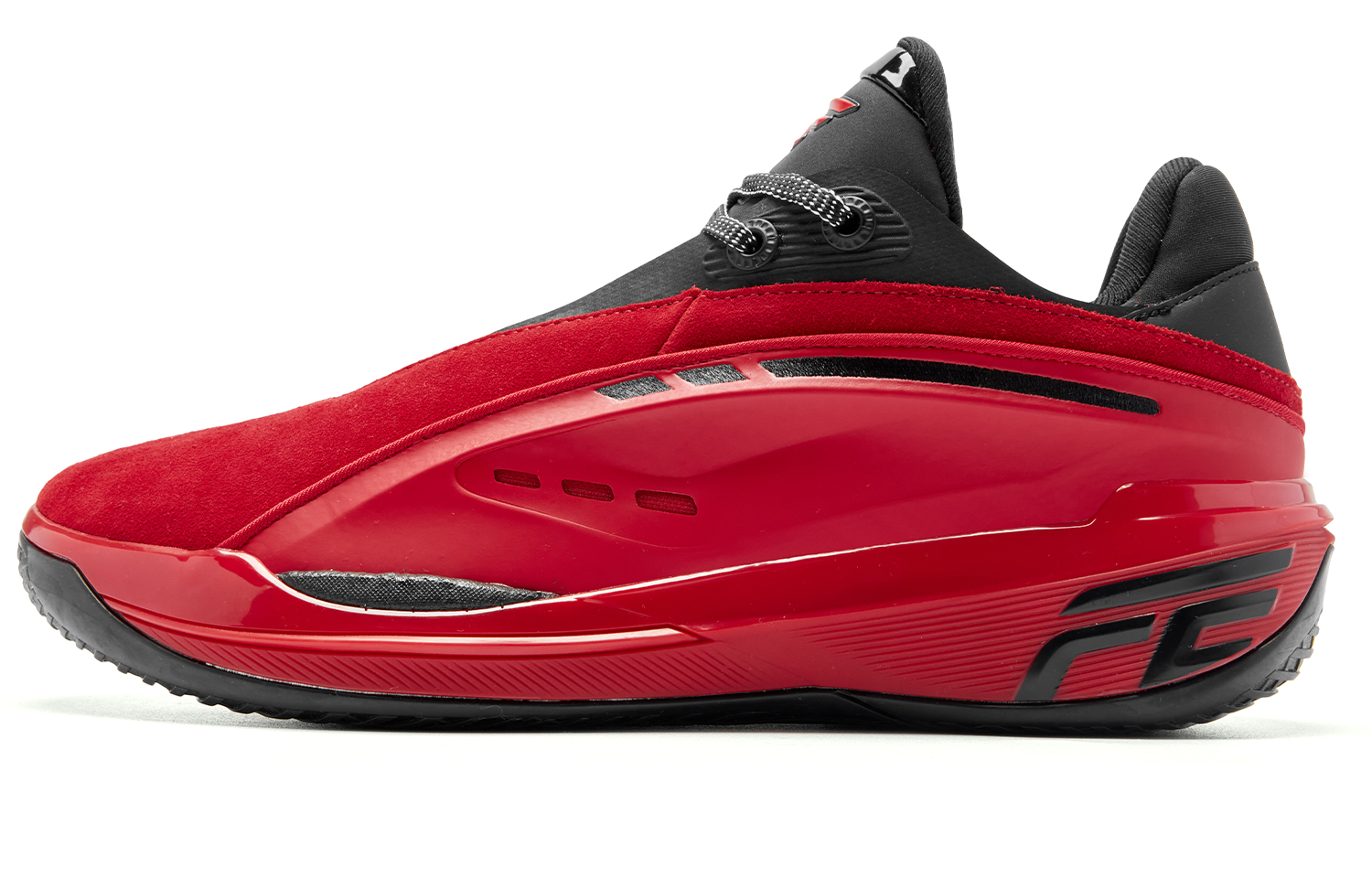 QIAODAN FE2.5 Ferrari Cushioning Slip Resistant Abrasion Resistant Coverage Support Rebound Anti Rollover Grip Low top