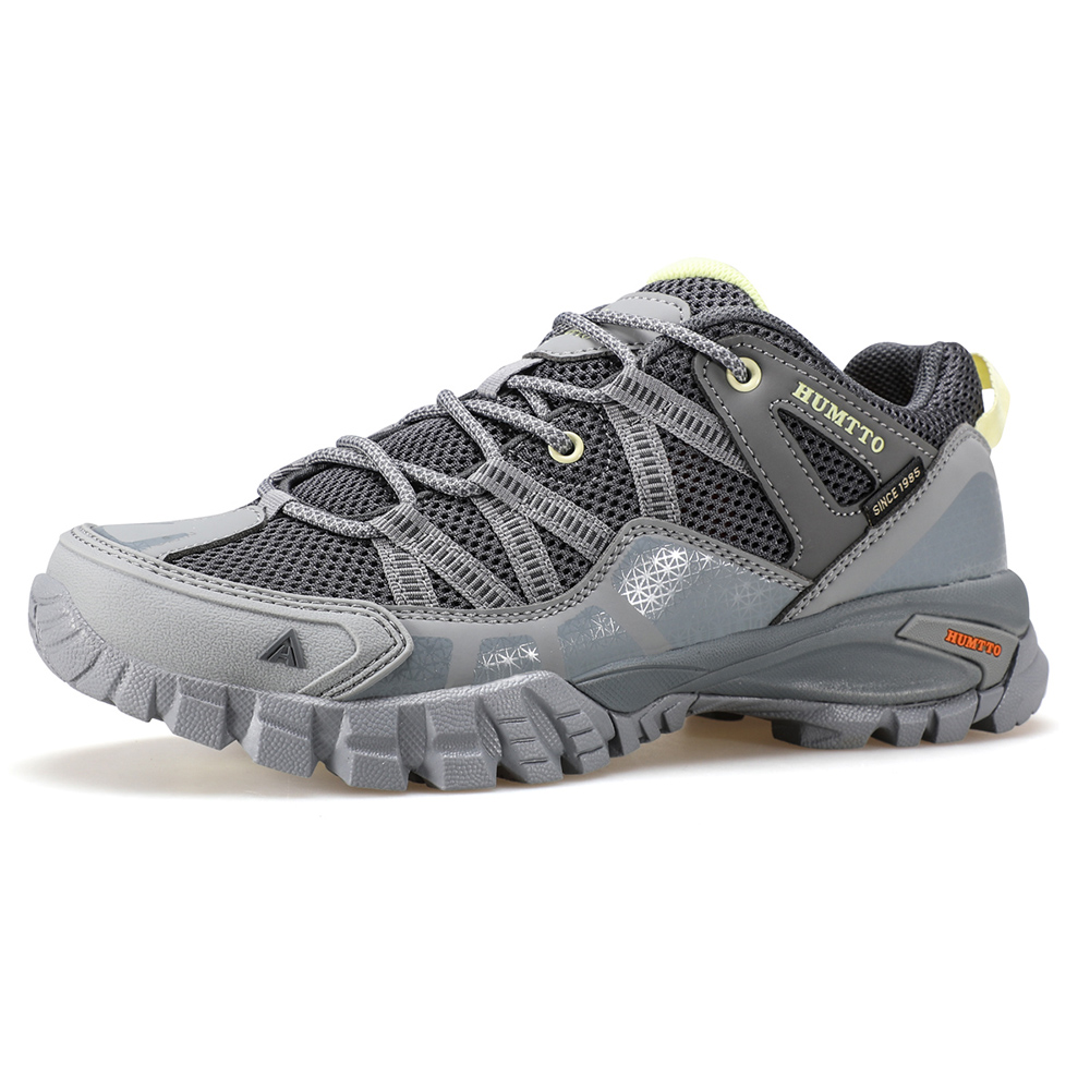 HUMTTO Mountaineering & Hiking Shoes Men’s Low Top Dark Gray