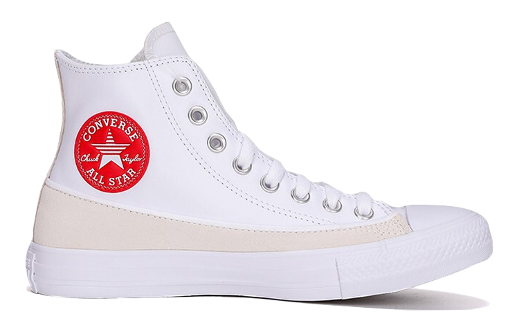 Кеды Converse All Star (розово-белые) — Розовыйбелый — фото 2