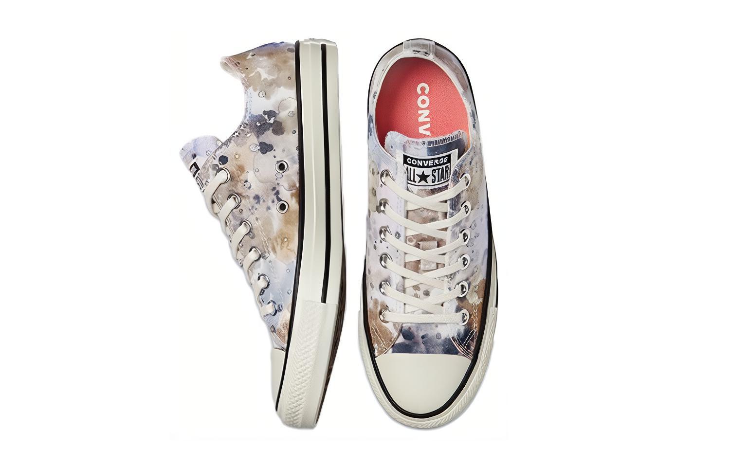 Женские кеды Converse Chuck Taylor All Star (бело-синие) — 白/蓝/多色 — фото 4