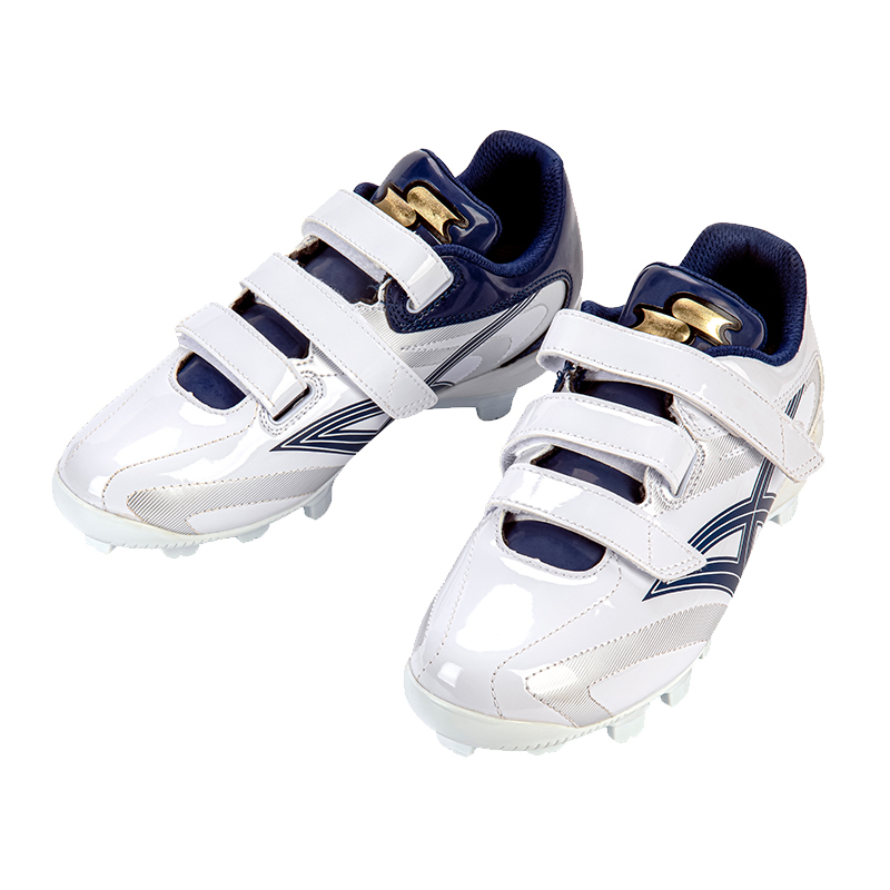 SSK Slip Resistant Abrasion Resistant Support Low top Training Shoes Unisex White Navy Blue