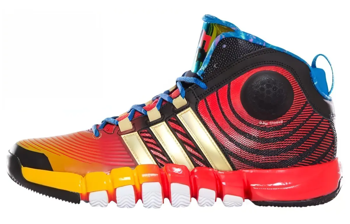 Adidas D Howard 4 Slip Resistant Abrasion Resistant Slip Resistant Abrasion Resistant Mid top Basketball Shoes Men's