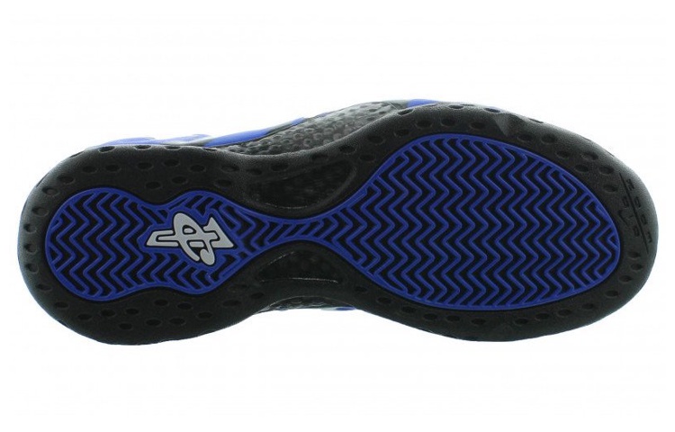 Кроссовки Nike Foamposite One Memphis Tigers OG (сине-черные) — Синий / чёрный — фото 4
