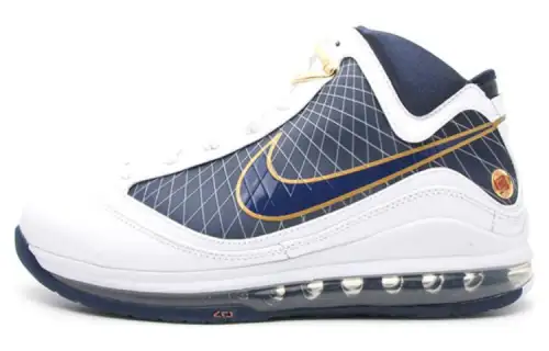 Nike LeBron 7 White/Midnight Navy