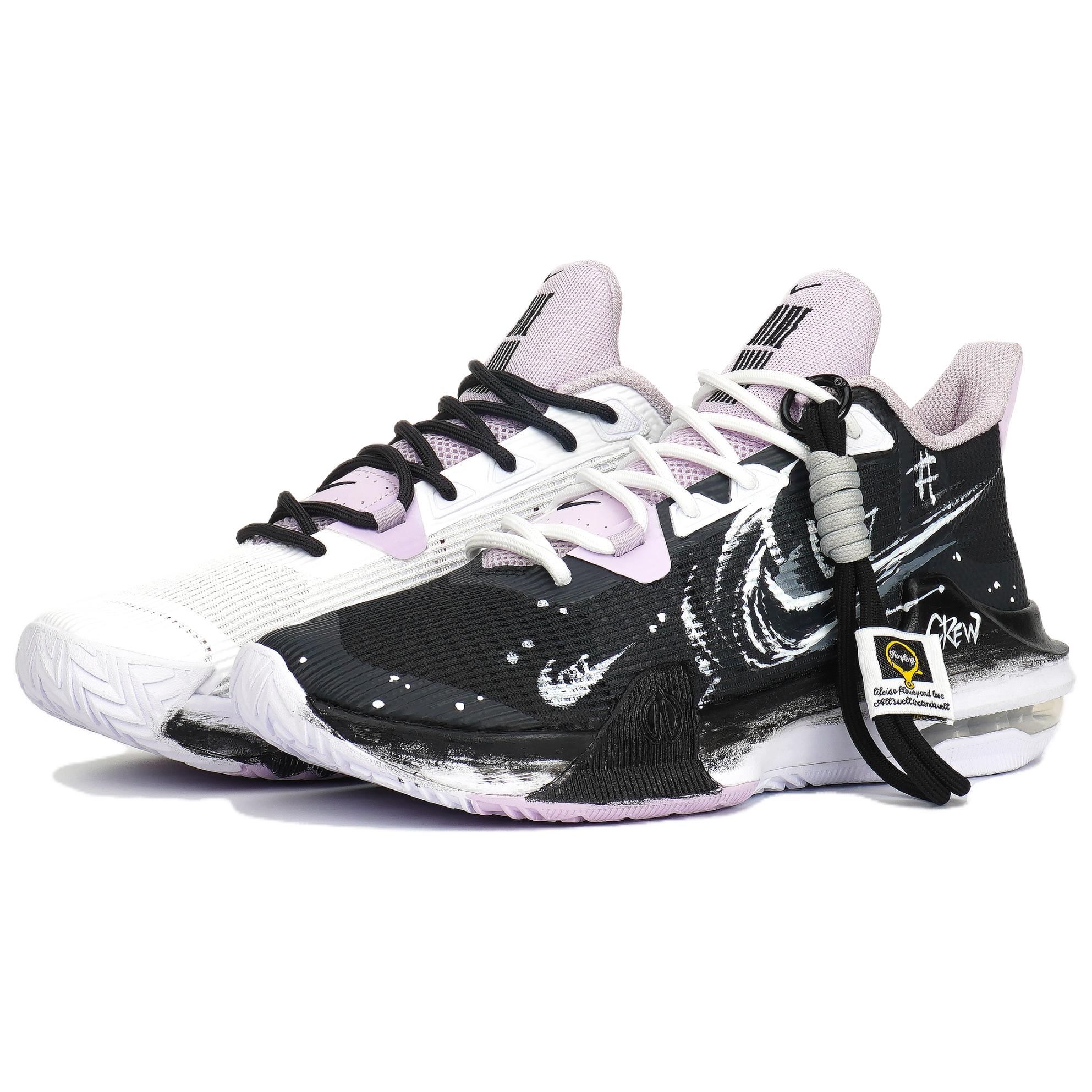 Nike Air Max Impact 3 Purple Rhythm Ink White Cushioning Slip Resistant Abrasion Resistant