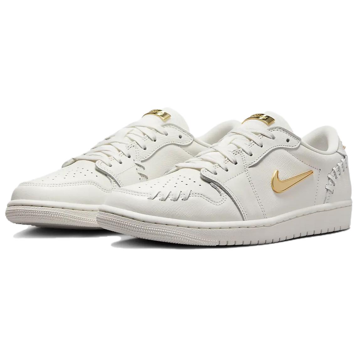 Jordan 1 Low Method Of Make Sail Metallic Gold Women’s