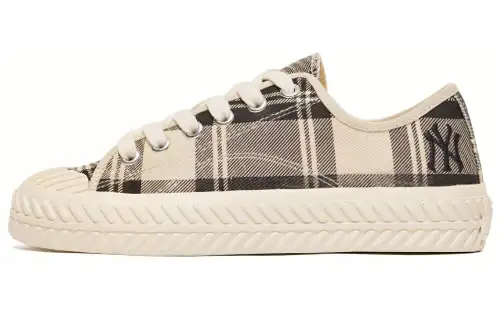 MLB Playball Slip Resistant Slip Resistant Low top Canvas Shoes Unisex Beige