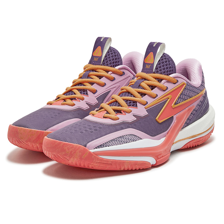 361° BIG3 6.0 Cushioning Slip Resistant Coverage Low top Basketball Shoes Men’s Dream Purple