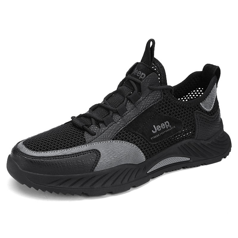 Jeep Low top Mountaineering Shoes Men’s Black