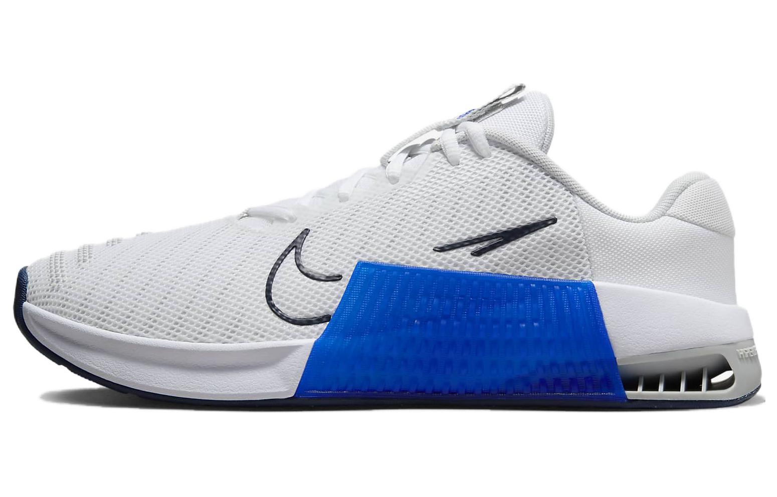 Nike Metcon 9 comfortable wear-resistant low-top training shoes men's white and blue
