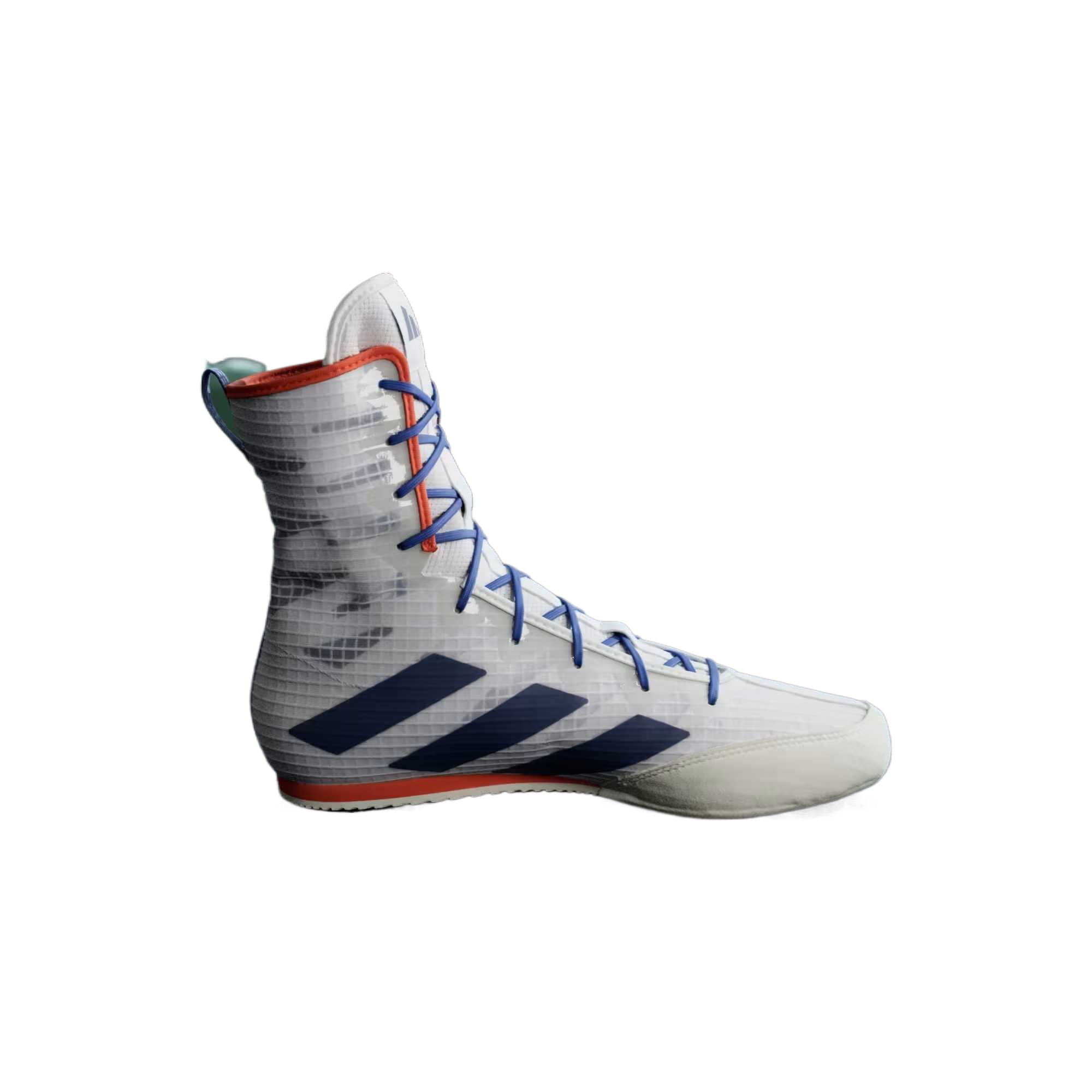 Box Hog Adidas 4 ‘White Dark Blue’