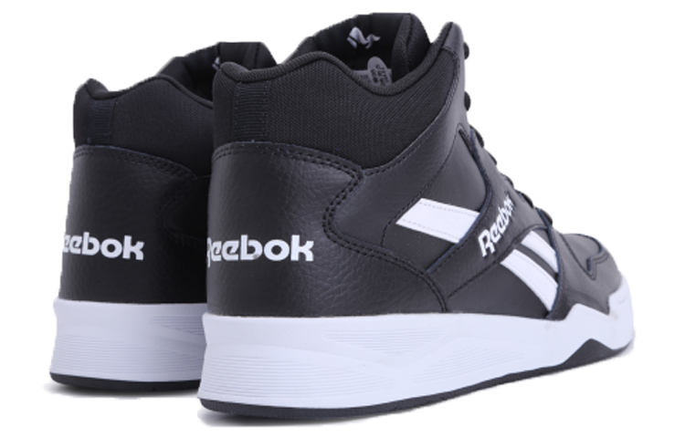Кроссовки Reebok Royal BB4500 MID CUT (черно-белые) — фото 4