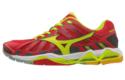 Mizuno Wave Tornado X2 Textile, Synthetic Leather Comfortable Slip Resistant, Abrasion Resistant, Breathable Low top