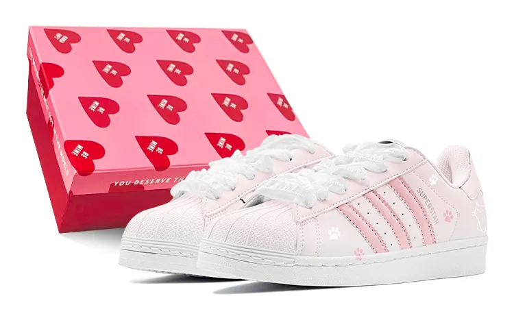 Adidas Originals SUPERSTAR Slip Resistant Slip Resistant Low top Skateboard Shoes Unisex