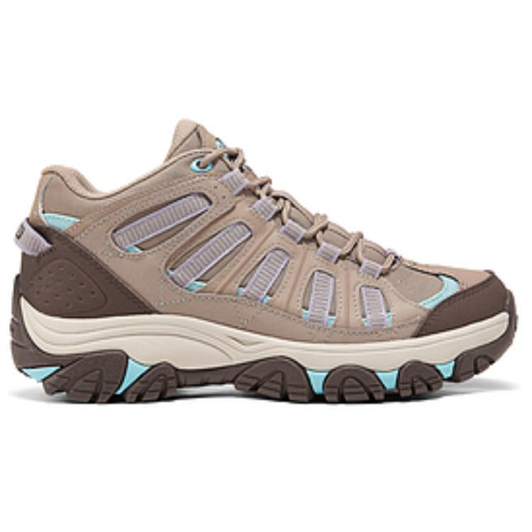Skechers OUTDOOR MENS Comfortable Mid top Mountaineering Shoes Women’s Taupe